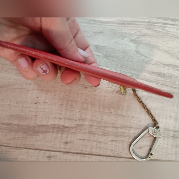 Louis Vuitton Epi Pochette Cles Coin Wallet Coin Case Red Hardware Gold - Picture 7 of 14